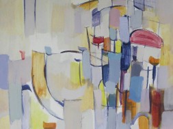 Ulica u jutro, 2014., ulje na platnu, 80×70 cm