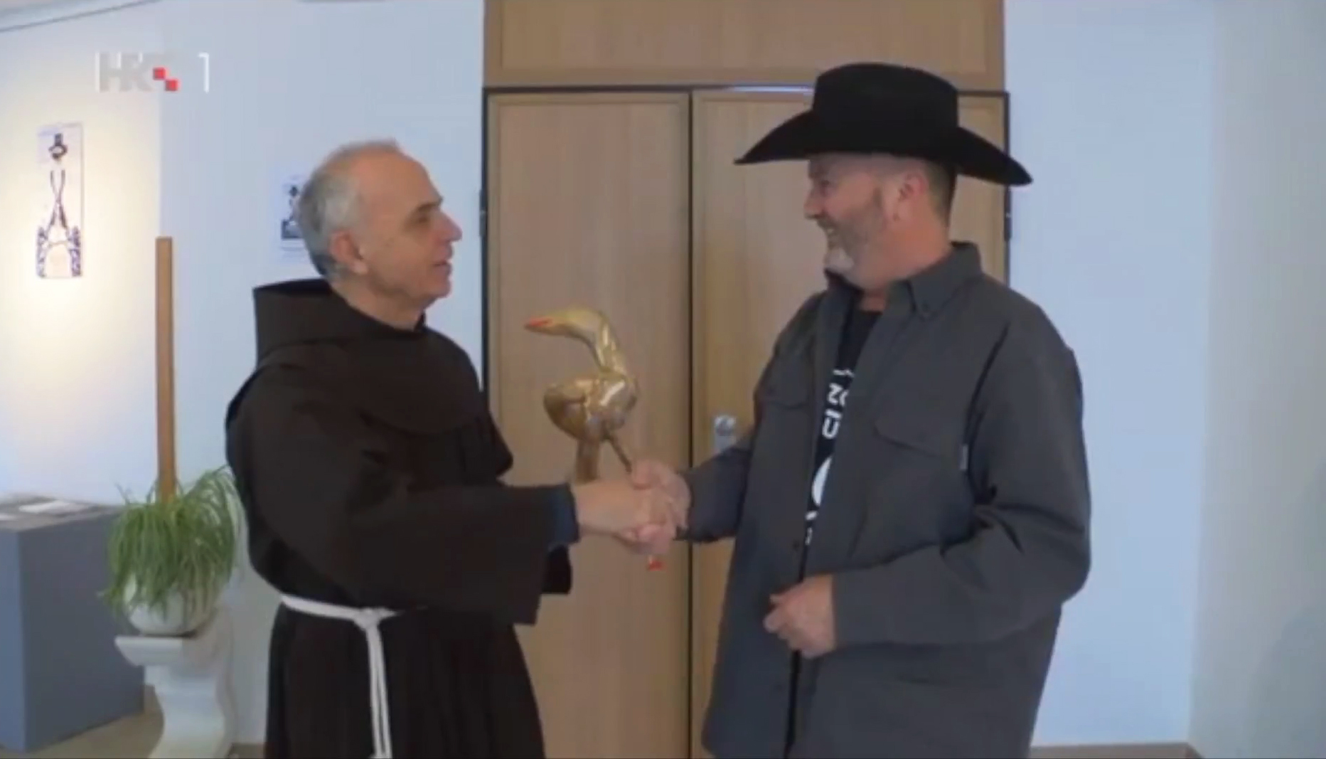Michael Milivoj Barbarić u Franjevačkoj galeriji